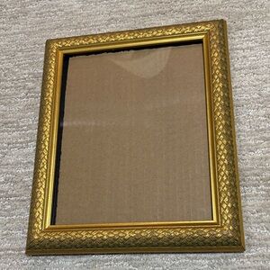 Gold Basketweave Ornate Picture Frame - 8x10